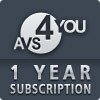 AVS4YOU One Year Subscription 1