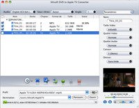 Xilisoft DVD pour Apple TV Convertisseur Mac 1