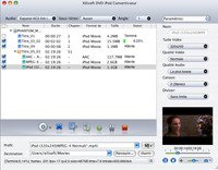Xilisoft DVD iPod Convertisseur pour Mac 1