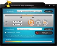 Xilisoft Windows Mobile Sonnerie Créateur 1