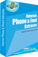 Internet Phone and Email Extractor 1